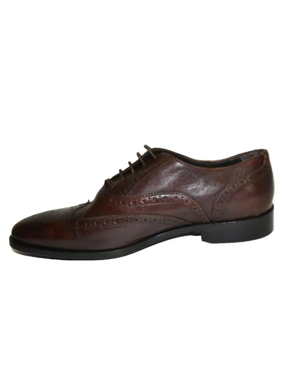 New! To Boot New York Winthrop Wingtip Leather Oxford Marron Brown 10.5 DD37